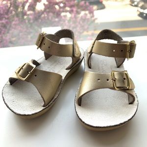 Salt water sandals - Gold - 5/Toddler